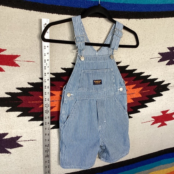 OshKosh B’Gosh striped overalls size 4T vestbak - Picture 7 of 10